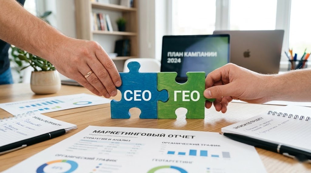 GEO-оптимизация + классический SEO: интеграция стратегий
